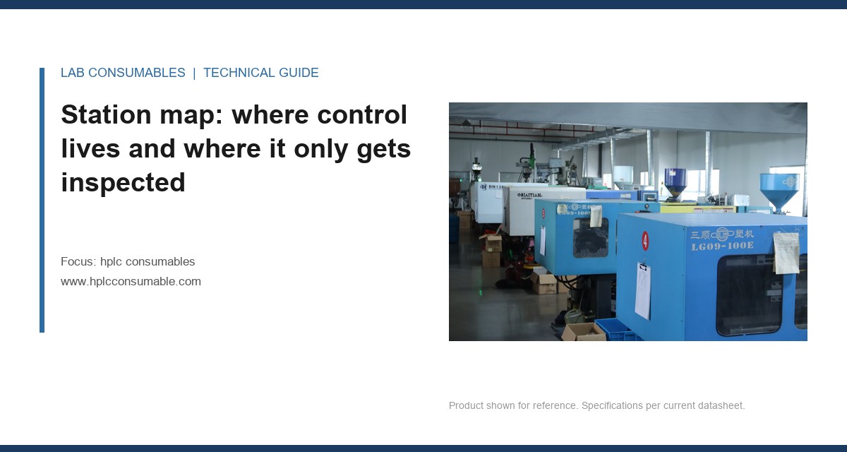 Station map: where control lives and where it only gets inspected